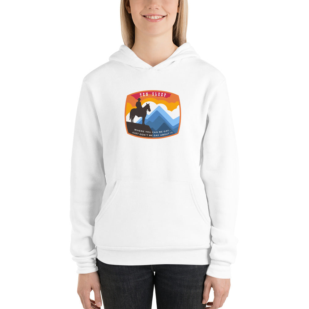 Ten Sleep unisex hoodie